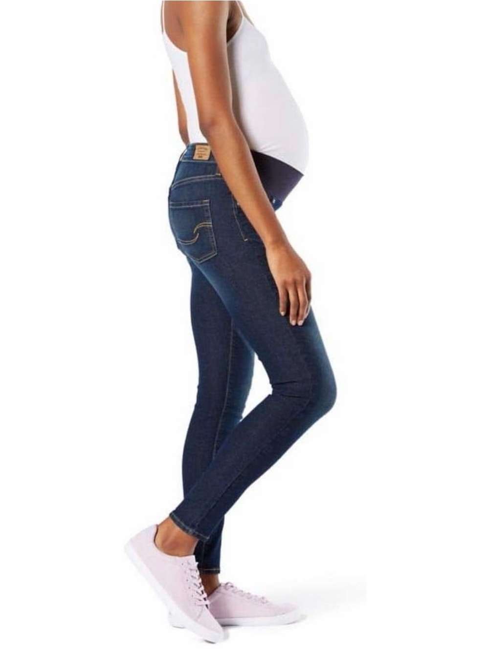 Signature by Levi Strauss & Co. Gold Label Women’s Maternity Baby Bump Skinny M